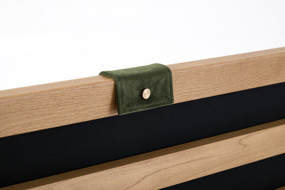 Bed 05 Double Bed, Oak / Vine