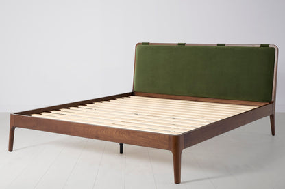 Bed 05 Super King Sized Bed, Walnut / Vine