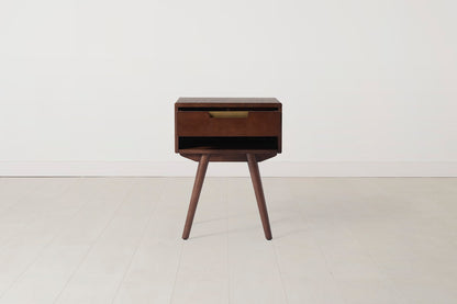 Bedside Table 01, Walnut