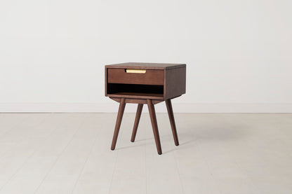 Bedside Table 01, Walnut