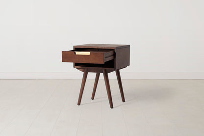 Bedside Table 01, Walnut