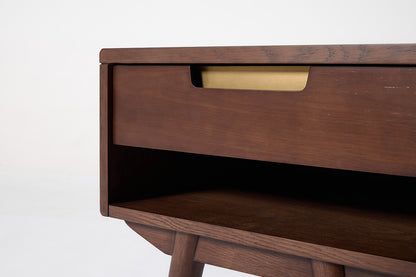 Bedside Table 01, Walnut