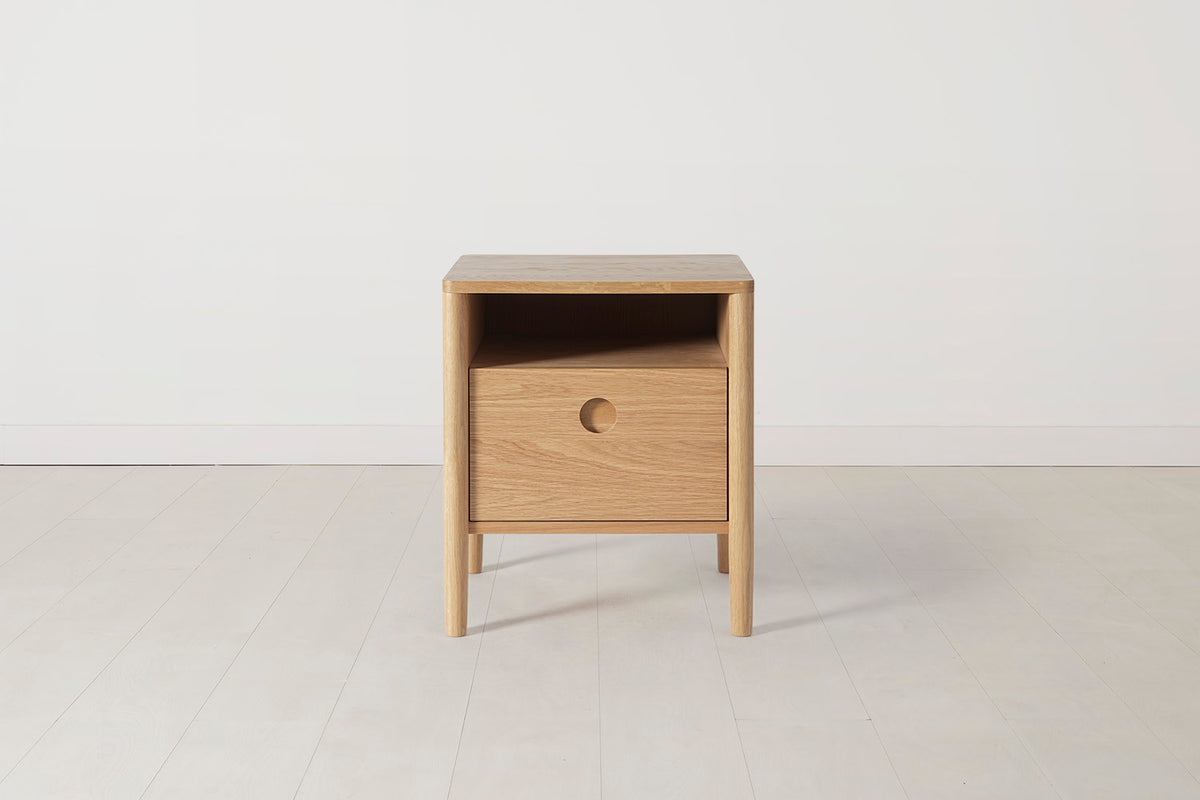 Bedside Table 03, Oak