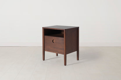 Bedside Table 03, Walnut