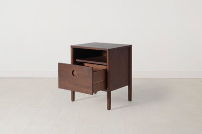 Bedside Table 03, Walnut
