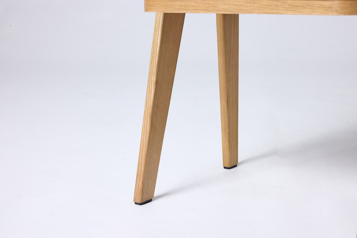 Bedside Table 02, Oak