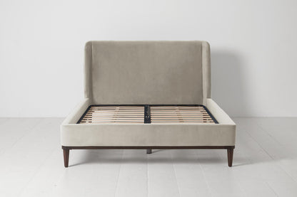 Bed 02 Double Bed, Bone