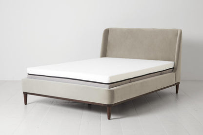 Bed 02 Double Bed, Bone