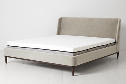 Bed 02 Super King Sized Bed, Bone