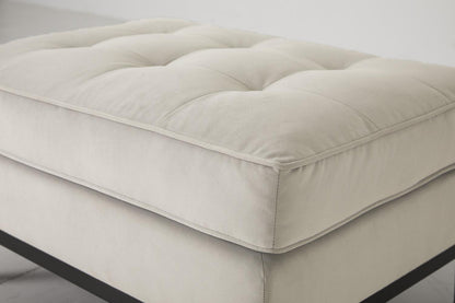 Model 02 Ottoman, Bone