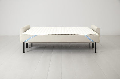 Model 04 Sofa Bed 3 Seater, Bone
