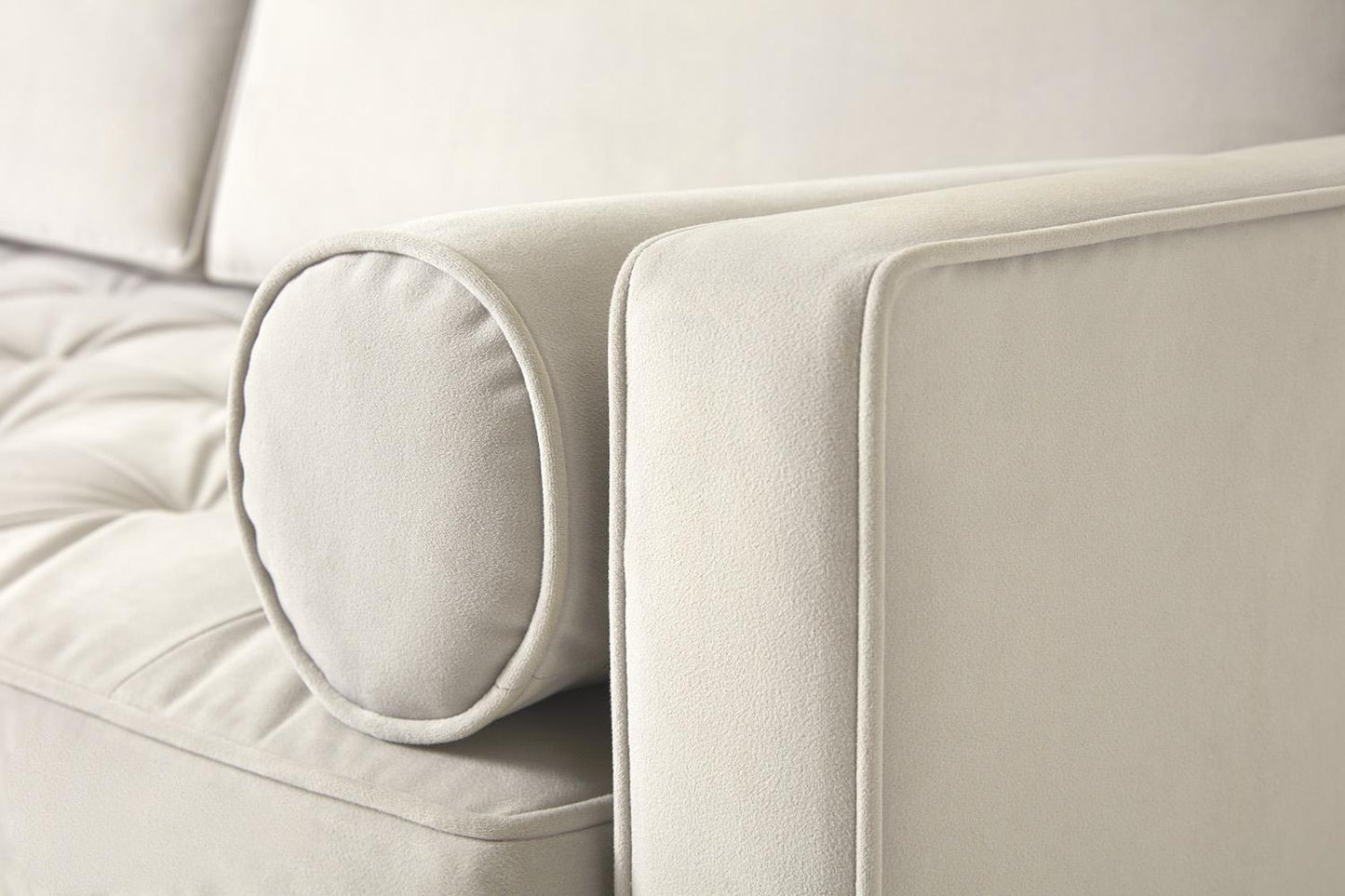 Model 02 2-Seater Sofa, Bone