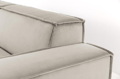 Model 03 3-Seater Left Chaise Sofa, Bone