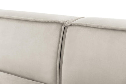 Model 03 2-Seater Right Chaise Sofa, Bone