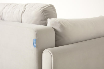 Model 04 Sofa Bed 3 Seater, Bone
