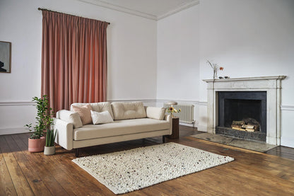 Model 04 Sofa Bed 3 Seater, Bone