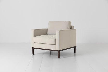 Model 02 Armchair, Bone