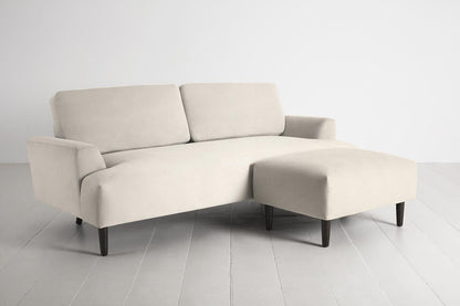 Model 05 3-Seater Sofa with ottoman, Bone