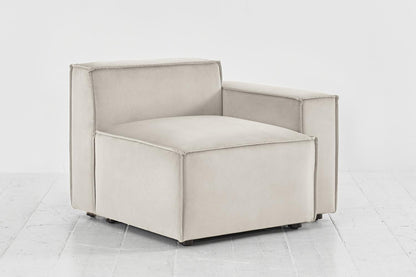 Model 03 Right Arm Sofa Module, Bone