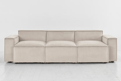 Model 03 3-Seater Sofa, Bone