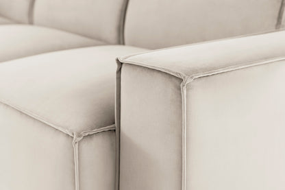 Model 03 3-Seater Right Chaise Sofa, Bone
