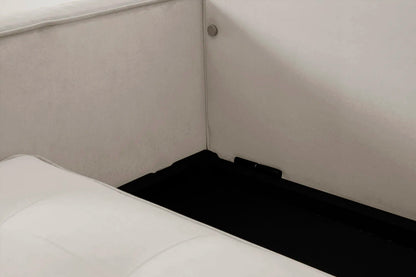 Model 02 Sofa Bed 3 Seater, Bone