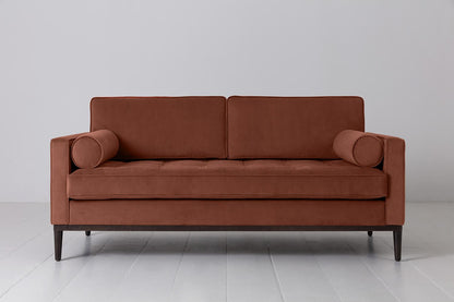 Model 02 2-Seater Sofa, Brick