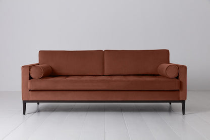 Model 02 3-Seater Sofa, Brick