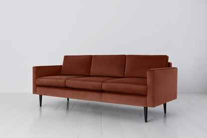 Model 01 3-Seater Sofa, Brick