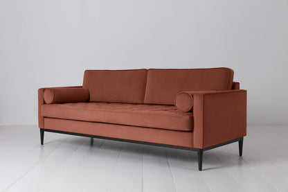 Model 02 3-Seater Sofa, Brick