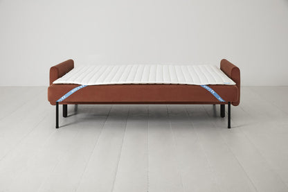 Model 04 Sofa Bed 3 Seater, Brick