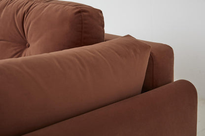 Model 04 Sofa Bed 3 Seater, Brick