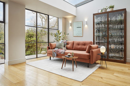 Model 04 Sofa Bed 3 Seater, Brick
