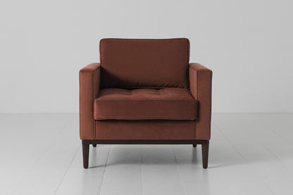 Model 02 Armchair, Brick