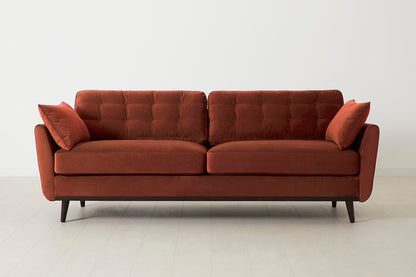 Model 10 3-Seater Sofa, Brick