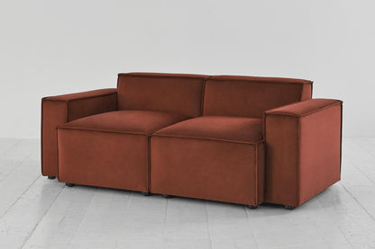 Model 03 2-Seater Sofa, Brick