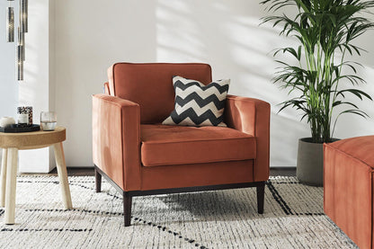 Model 02 Armchair, Brick