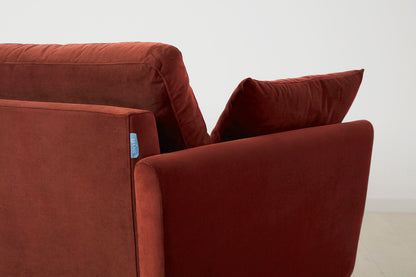 Model 10 3-Seater Sofa, Brick