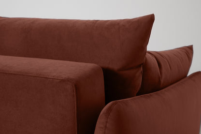Model 08 Sofa Bed 2.5 Seater, Brick