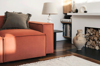 Model 03 2-Seater Sofa, Brick