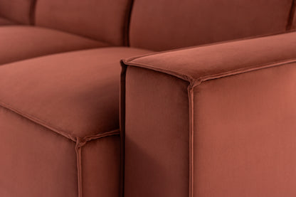 Model 03 3-Seater Sofa, Brick