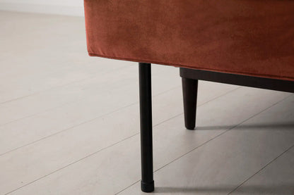 Model 02 Sofa Bed 3 Seater, Brick