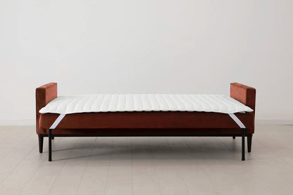 Model 02 Sofa Bed 3 Seater, Brick
