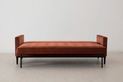 Model 02 Sofa Bed 3 Seater, Brick