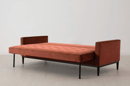 Model 02 Sofa Bed 3 Seater, Brick