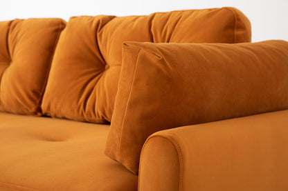 Model 04 Sofa Bed 3 Seater, Bronze (Eco)