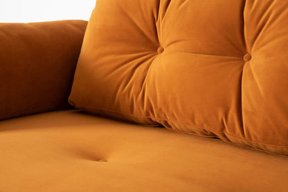 Model 04 Sofa Bed 3 Seater, Bronze (Eco)