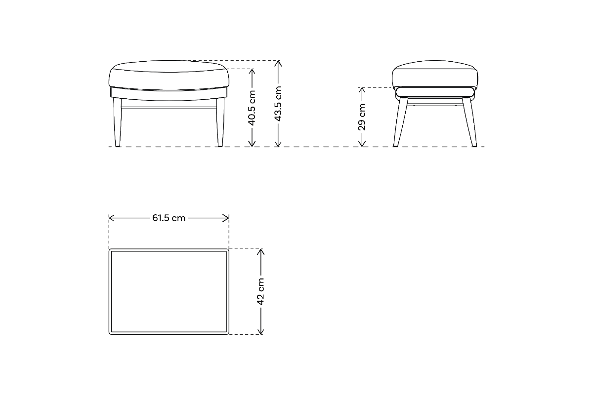 Chair 03 Ottoman