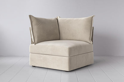 Model 06 Corner Seat Module, Chalk