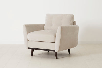 Model 10 Armchair, Chalk